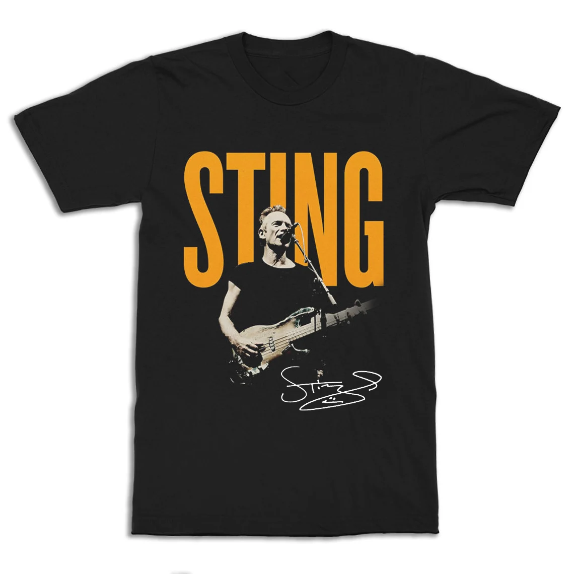 New Sting My Song Tour Black Unisex T Shirt Cotton S-2345XL TL203