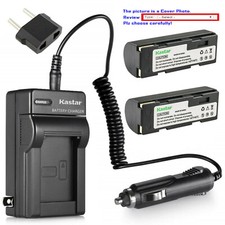 Kastar Battery AC Travel Charger for NP-80 Fujifilm FinePix 2900Z FinePix 4800Z