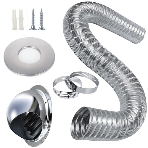 Pellet Stove Fresh Air Intake Kit 2 X 60 Pellet Stove Pipe External Breathable