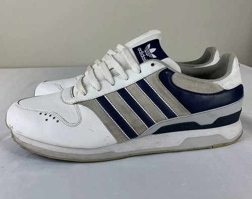 Adidas Running Shoes Athletic Trainer Menâs 13 Navy White Equipment Trefoil NMD | eBay