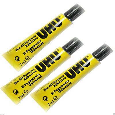 UHU Super Glue All Purpose Adhesive Plastics, Metal, Rubber, Wood Clear