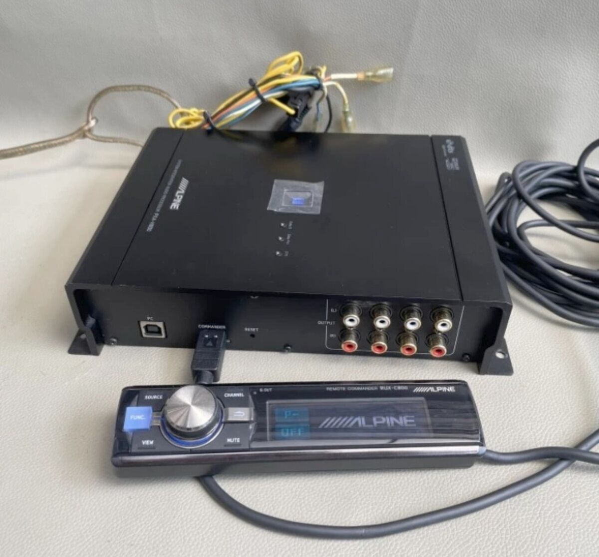 ALPINE PXA-H800 and RUX-C800 DSP and Multimedia Manager | eBay ALPINE PXA-H800 and RUX-C800 DSP and Multimedia Manager | eBay