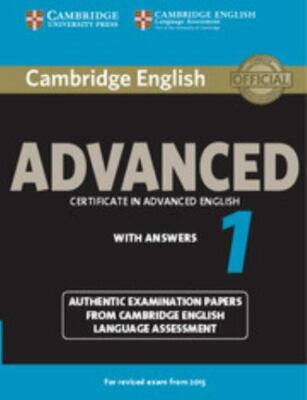 CAE Practice Tests Ser.: Cambridge English Advanced 1 for Revised Exam from 2015
