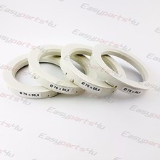 4x Set Felgen Zentrierringe 76,0mm - 56,6mm Zentrierungsringe Alufelgen