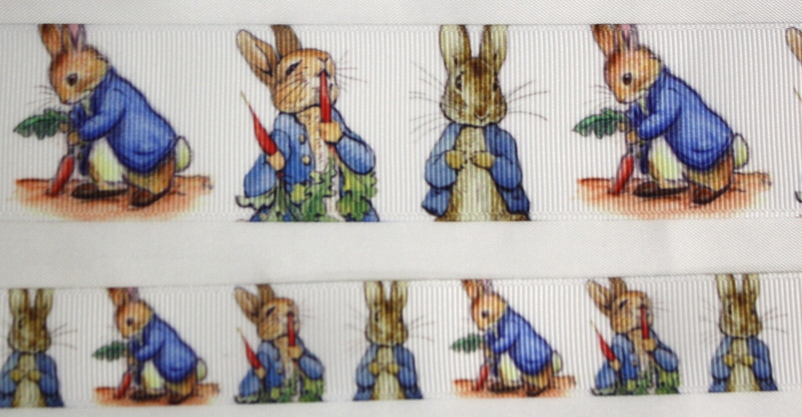 Bunny Inspired Grosgrain ribbon 5/8