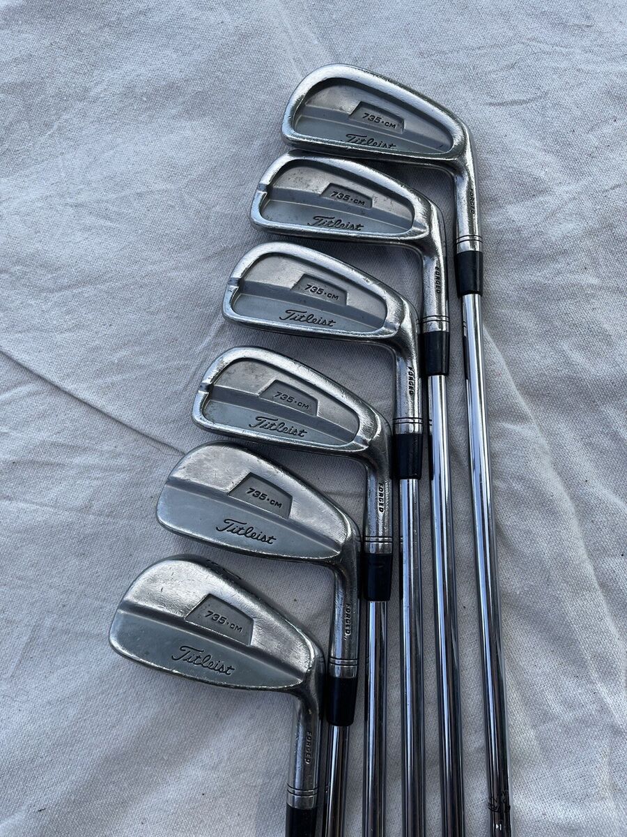 Titleist 735 CM Iron Set 4-9 Stiff Flex | eBay Titleist 735 CM Iron Set 4-9 Stiff Flex | eBay
