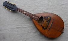 Alte Mandoline ca. 60,5 cm