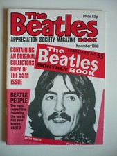 The Beatles Monthly Magazine No. 55 February 1968 / Nov 1980 Fan Club Book EXC++
