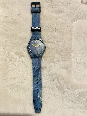 Swatch X MoMA The Starry Night by Vincent Van Gogh SUOZ335 - BNIB