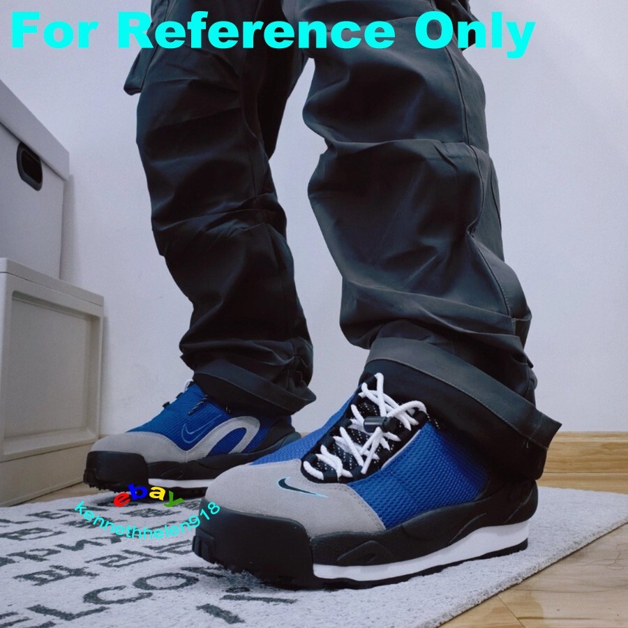 NIKE X SACAI MAGMASCAPE SP SUEDE MESH SNEAKERS FN0563-400