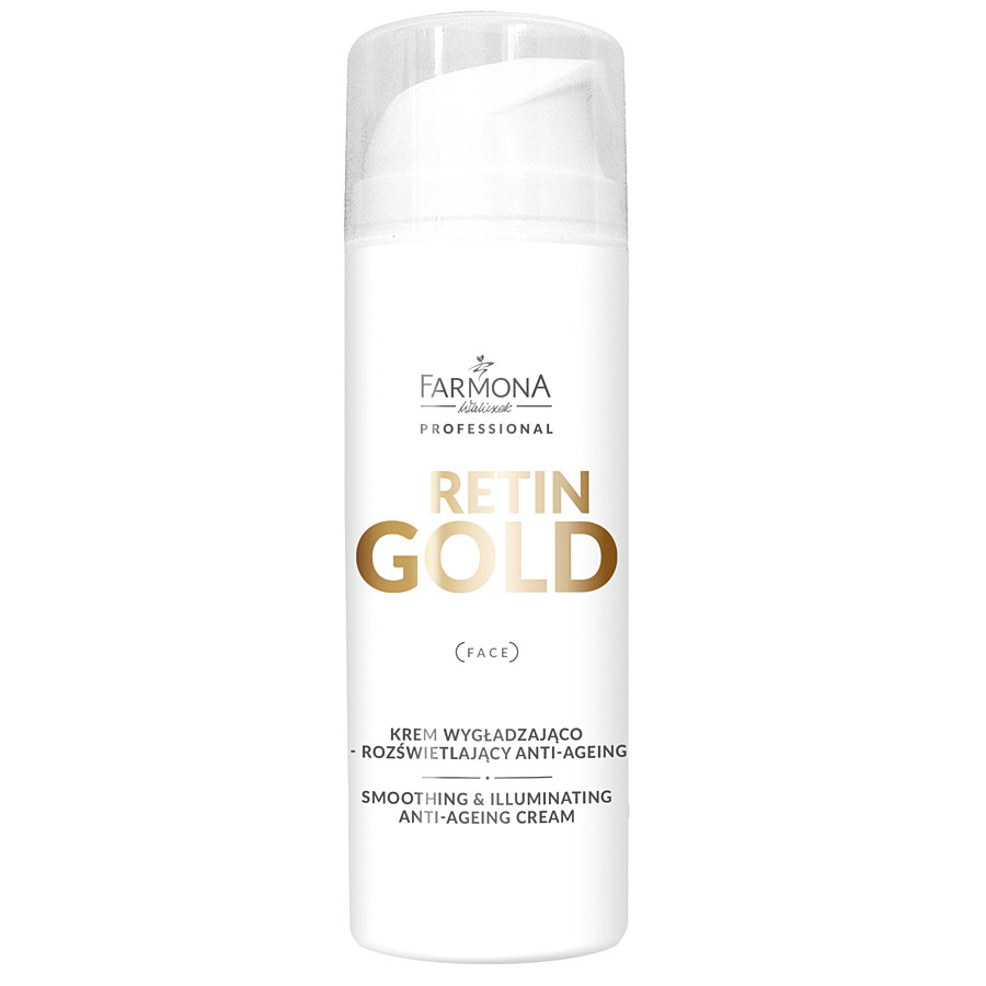 Farmona Professional RETIN GOLD Smoothing Illuminating Anti-Ageing Cream 150ml