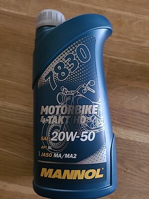 MANNOL Motorbike Motorrad 4-Takt HD 7830  Öl Motorrad 20W 50 