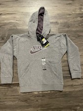 Kids Nike Hoodie Sweater Gray S Small