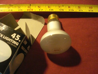 (2024.) Track Lighting Lamp 45 Watts - Incandescent R20 Indoor Flood Medium Base