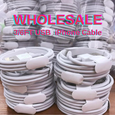 Wholesale USB Fast Charger Cable Heavy Duty For iPhone 14 13 12 11 XR SE 8 Cord