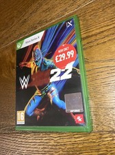 wwe 2k22 xbox series x Wrestling Game *NO MANUAL* W2K22 2k VGC Used 16 Pegi WWF