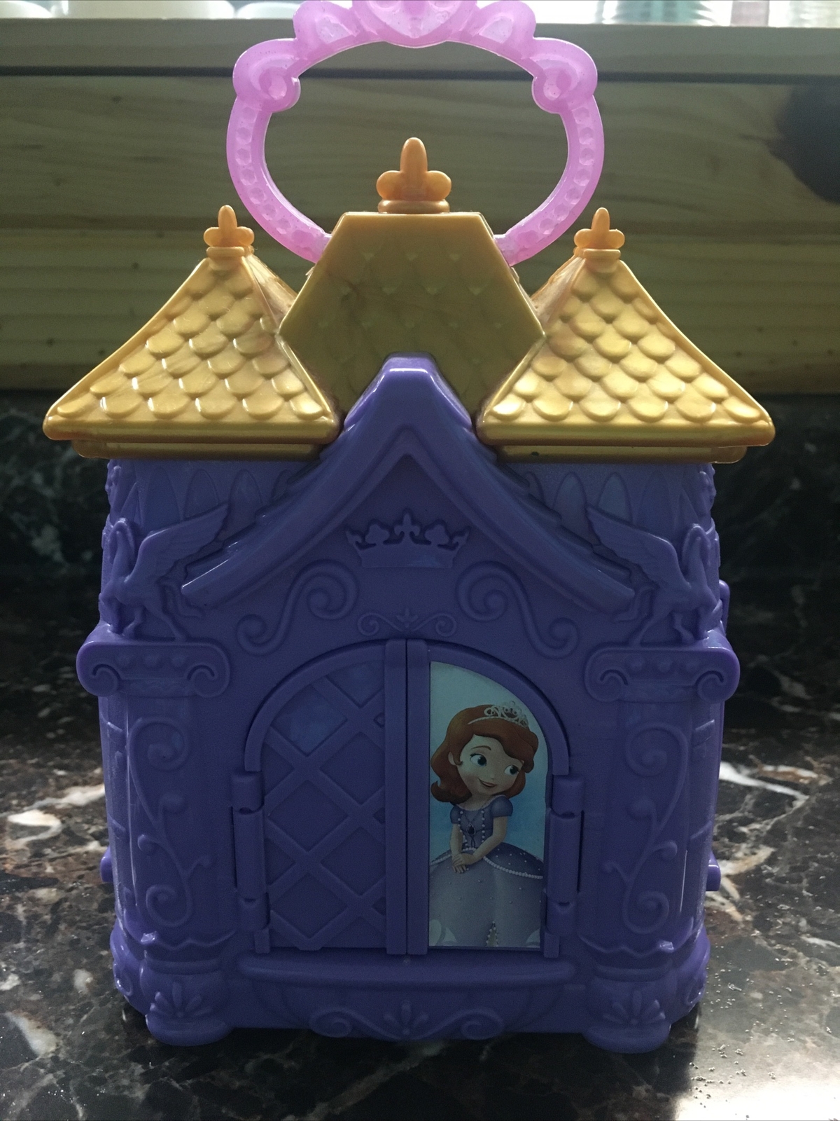 sofia the first castle bedroom playset