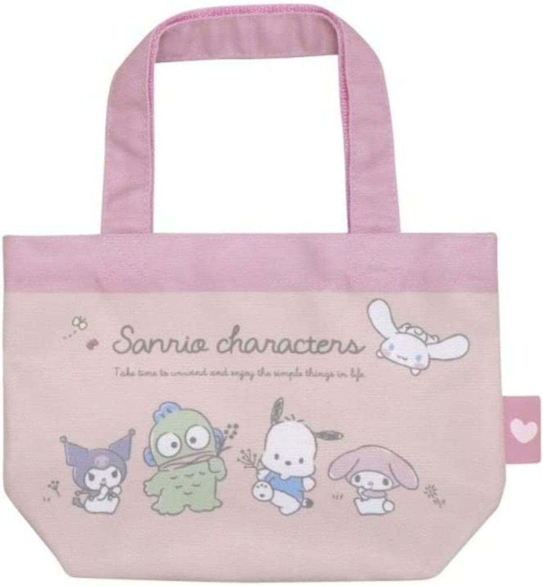 Sanrio Characters Mini Tote Bag Handbag Cinnamoroll Pochacco My