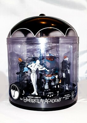 Umbrella Academy Figuren Komplettsatz Originalverpackt Selten Vintage TV Comic Figuren