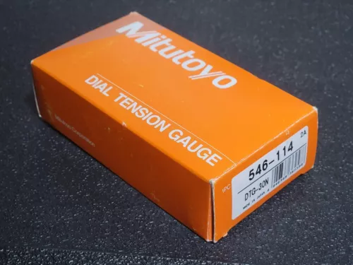 Mitutoyo Dial Tension Gauge, 10mN Graduation, 30-300mN Range