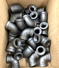 29 Count 90 Degree Elbow Fittings Galvanized 1/2" Dia. NSF/ANSI 61 New