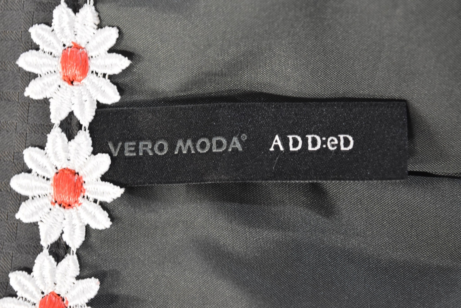 Vero Moda Basic Jacket Size 36 Gray Textured 3/4 … - image 4