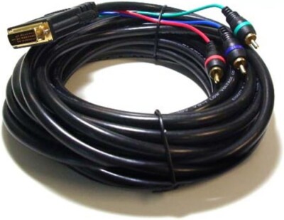 50ft M1-A to 3 RCA Component Video Cable FOR INFOCUS Projectors PID ...