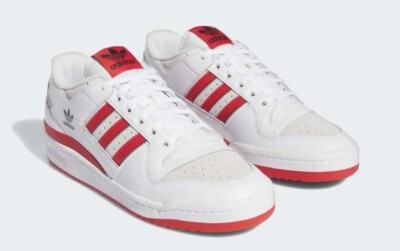 adidas forum 84 low rouge