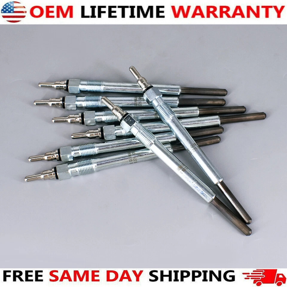 ZD-11 Juego de 8 bujías incandescentes OEM Motorcraft F4TZ-12A342-BA para F250 F350 E-350 7,3 L Foto 3 de 4