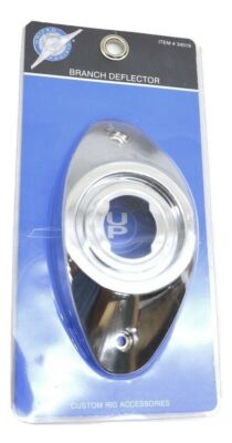 UP Light Branch Deflector Bracket for 2'' Light Surface Mount Plastic #34019 Each