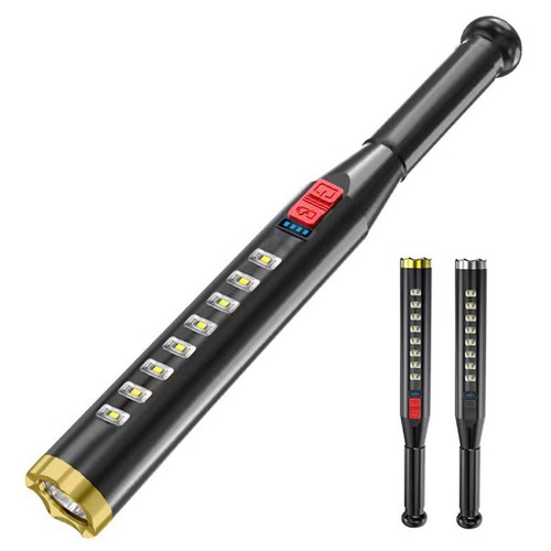 USB Rechargeable Handheld COB LED Flashlights Torch For Outdoor Hiking Durable - Picture 10 of 11