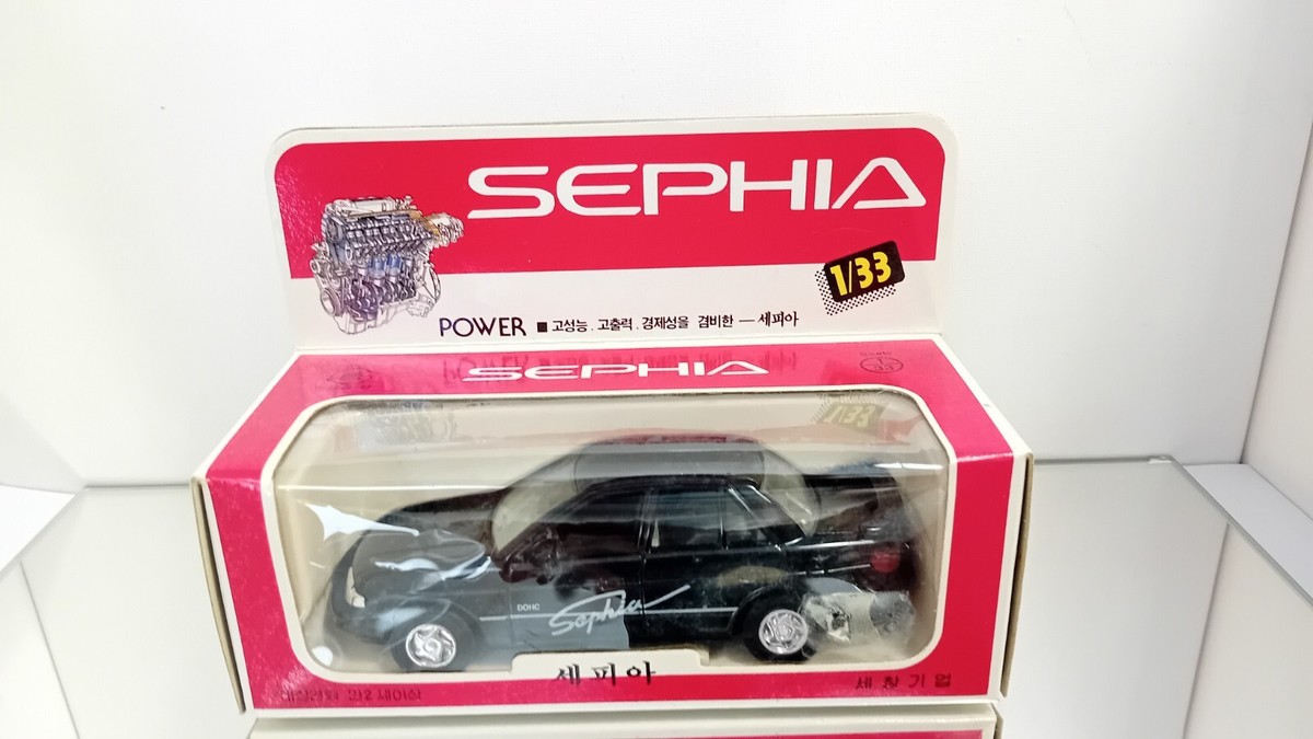 Kingstar Toy Mini Car 1:33 Kia Sephia GLX Dohc Korea Near Mint in