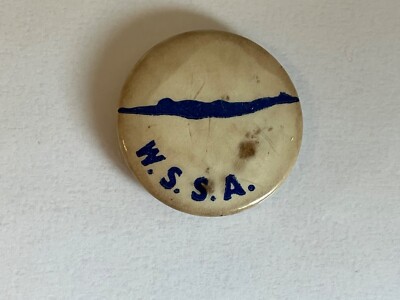 Vintage W.S.S.A Swimming Pin Badge