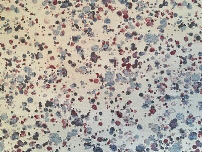 WOW! 'SPLASH' ABSTRACT PURPLE & BLUE JACQUARD UPHOLSTERY CURTAIN FABRIC MATERIAL