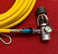 Hookah Diving 1st stage dive rite regulator/quick connect SCUBA FREE gauge