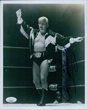 Pat Patterson WWE WWF Wrestler Signed 8x10 Glossy Photo JSA Authenticated