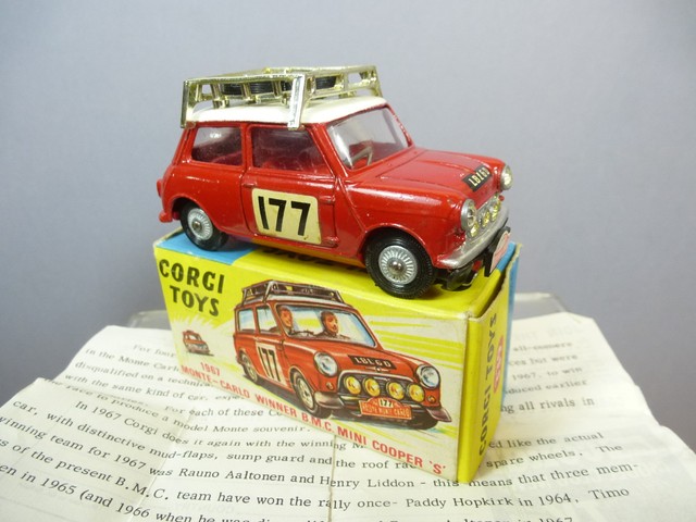 corgi toys bmc mini cooper s