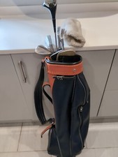 Vintage Gof Clubs And Bag Good Condition  4,6,8 Iron, Pitch Wedge, 1 Wood, Sand