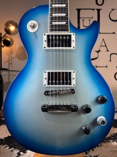Gibson Les Paul Robot 2007 RARE Japan Import 50's Neck Profile Blue Burst 9lb - Picture 2 of 14