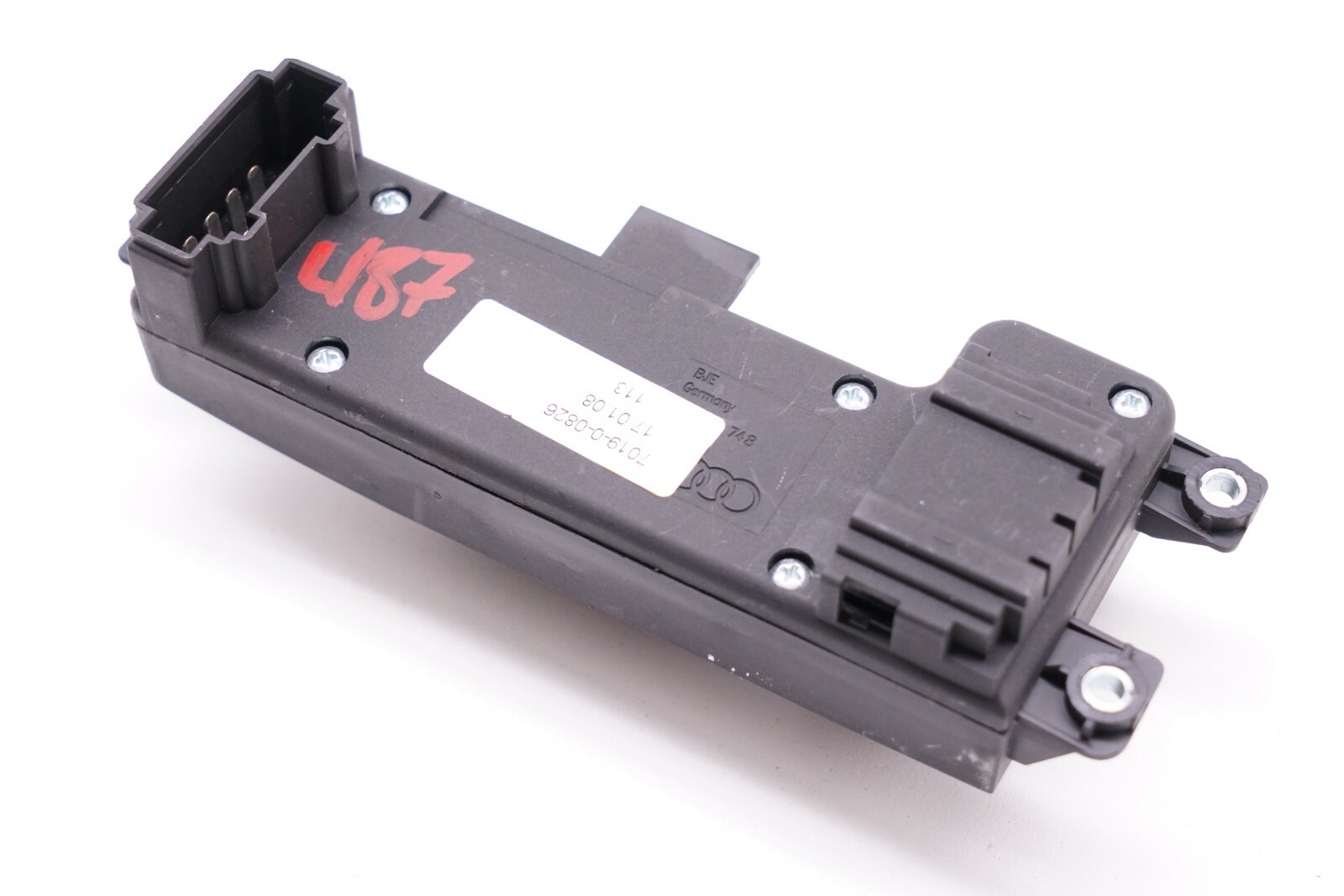 2007-2015 Audi Q7 Front Right Seat Adjustment Control Switch Black  