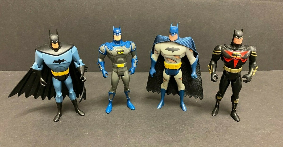 VINTAGE 1990s/2000s 'DC' *BATMAN* 'LOT OF (4)' ACTION