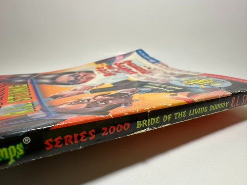 1st Print #2 Bride of the Living Dummy Series 2000 Goosebumps Book R.L. Stine - Picture 17 of 23