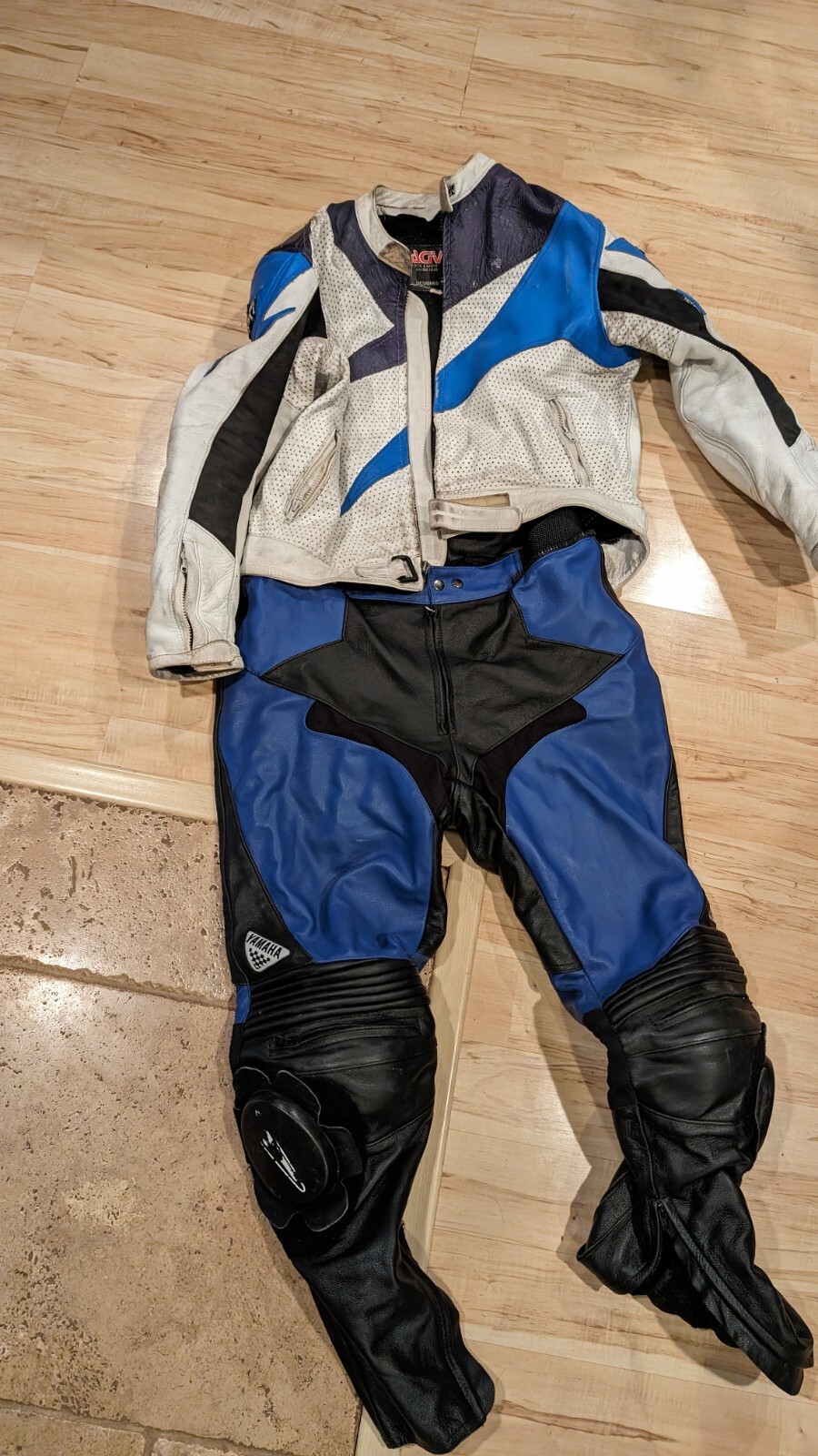 2 pc leather motorcycle race suit eBay