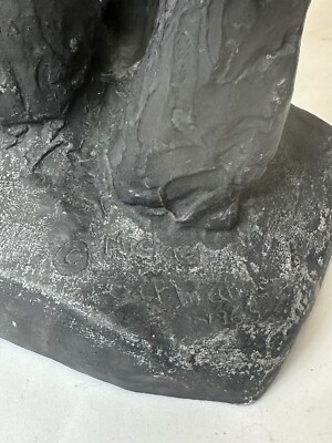 VTG Cowboy Sculpture Michael Garman 1965 (retired) 17 inch Great