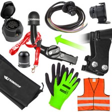 Für Chevrolet Lacetti Kombi Anhängerkupplung abnehmbar+E-Satz 13p ABE