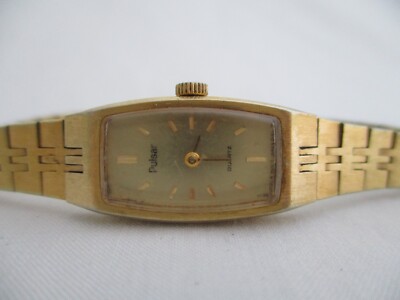 Montre Femme Pulsar Bracelet Doré Acier - Réf 1N00-6J60, Occasion