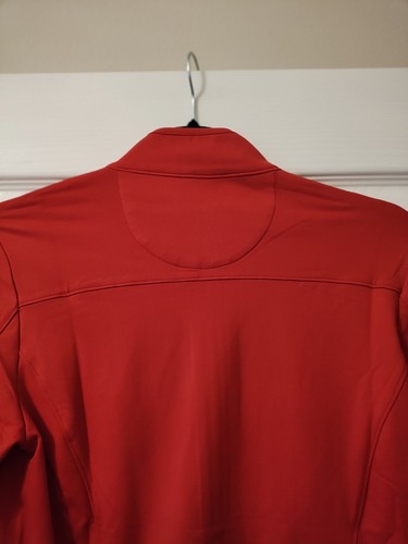 New Clover Bobby Jones Red XS Zip Performance Colorful Tech Stretch Jacket NWT - Picture 10 of 10
