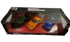 Fast & Furious Diecast  Set Buick Grand National Toyota Supra Nissan GT-R R35