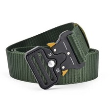 Men's Military Tactical Belts Army Adjustable Quick Release Waistband Buckle