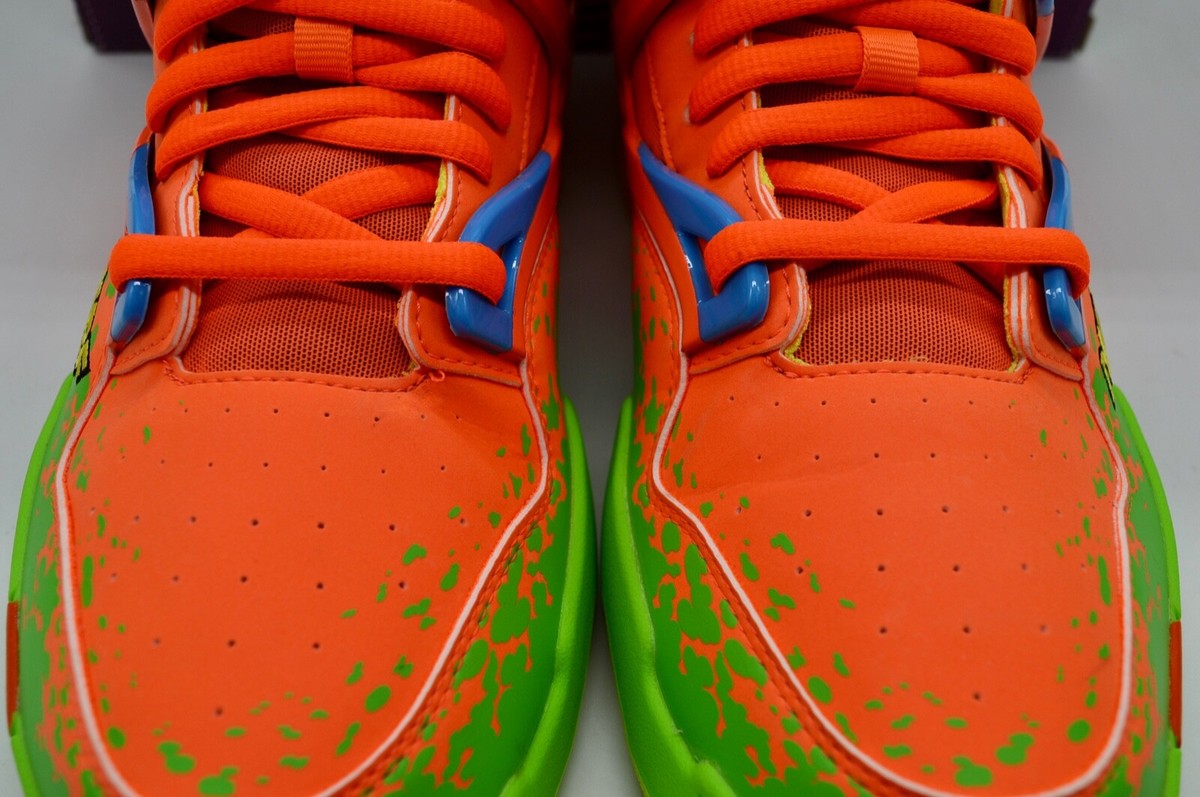 New Reebok Pump Omni Zone II 2 NERF Orange/Lime/Yellow Light